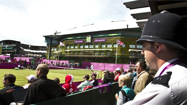 Pret pestalo, olympijsk tenis me pokraovat. (29. ervence 2012)