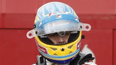 VÍTZ KVALIFIKACE. Fernando Alonso si ped Velkou cenou Nmecka vybojoval pole