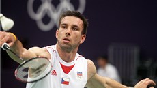 POSTUP SE VZDÁLIL. Petr Koukal ve svém úvodním duelu na olympijském turnaji POSTUP SE VZDÁLIL. Petr Koukal ve svém úvodním duelu na olympijském turnaji