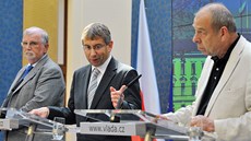 Předseda Českomoravské konfederace odborových svazů Jaroslav Zavadil jednal o Předseda Českomoravské konfederace odborových svazů Jaroslav Zavadil jednal o
