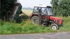 Nehoda na železničním přejezdu u Chvaliny Nehoda na železničním přejezdu u Chvaliny