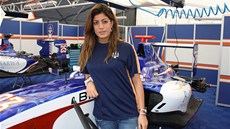 Italská kráska v garái svého týmu GP3: Vicky Piria