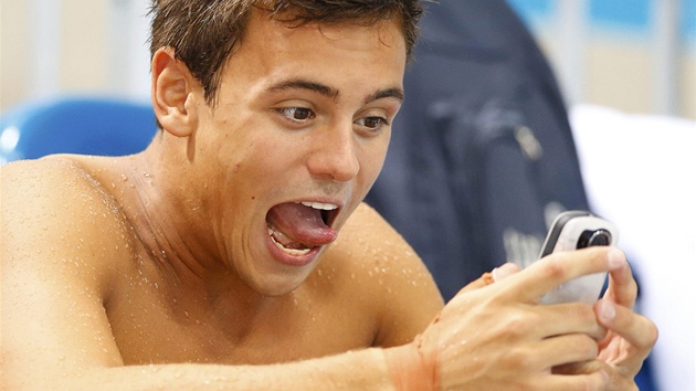 Britsk skokan do vody Tom Daley