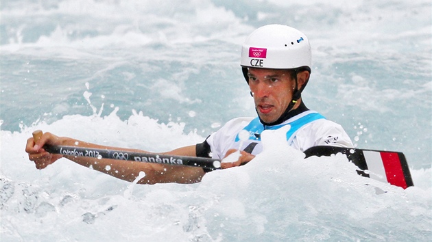 Kanoista Stanislav Jeek postoupil do finále. (31. ervence 2012)