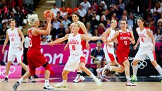 Basketbalové utkání esko - Turecko (30. ervence 2012)
