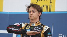 Hrdý Mexian Gutierrez vyhrál v nedli na Hungaroringu sprint GP2.