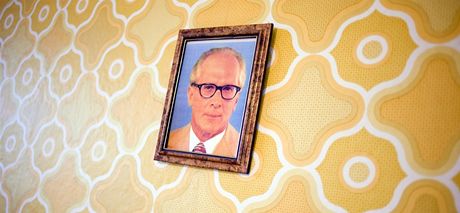 Portrét éfa východonmeckých komunist Ericha Honeckera