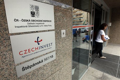 Budova státní agentury CzechInvest v centru Prahy (Ilustraní fotografie)