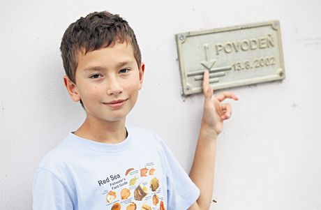 Desetiletý Ondej Zikmund se narodil 13. srpna 2002. Tedy pesn v den, kdy