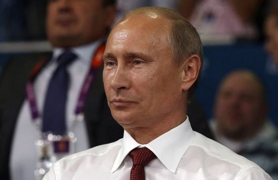 Ruský prezident Vladimir Putin se bhem své návtvy na olympiád v Londýn