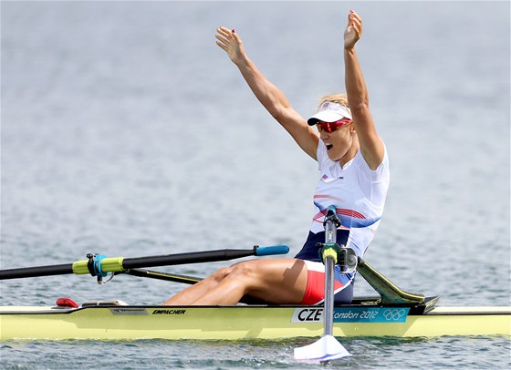 Mirislava Knapková si v Londýn dojela pro zlatou medaily ve skifu en.