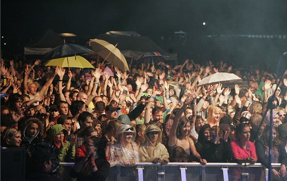 Hudební festival Hrady.cz v Romberku nad Vltavou.  