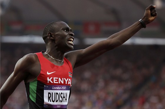 LEGENDA. David Rudisha vyhrál olympijskou osmistovku v novém svtovém rekordu. 