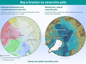infografika - Boj o hranice na severnm plu