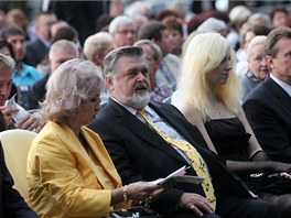 Peter Dvorský pi sobotním úvodním koncertu 14. roníku svého mezinárodního...