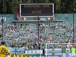 ZPTKY V OLKU. Bohemians 1905 se vrtili na svj stadion do olku a hned v