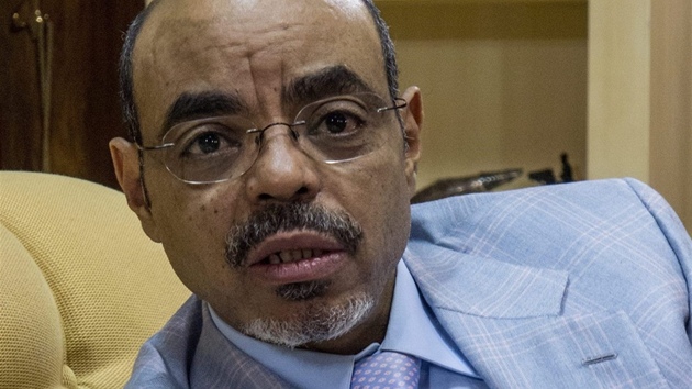 Etiopsk premir Menes Zenawi