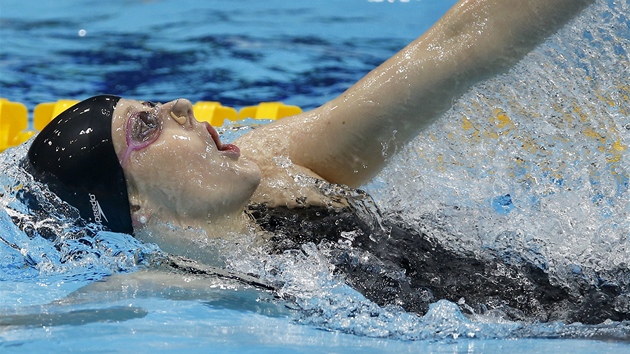M REKORD. Americk plavkyn Missy Franklinov pekonala svtov rekord na 200 m znak. 