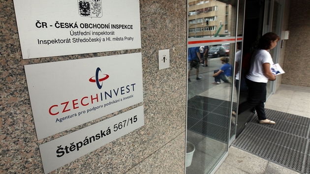 Budova sttn agentury CzechInvest. 