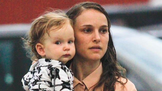 Natalie Portmanov se synem Alephem (2011)