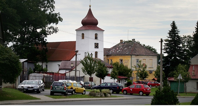 Kostel sv. Kateiny v obci Kiovatka, kter zvtzila v krajskm kole ankety Vesnice roku 2012.
