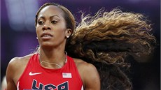 Sanya Richards-Rossová z USA vyhrála semifinále sprintu na 400 metr