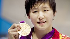 estnáctiletá íanka Jie '-wen vyhrála na olympiád v Londýn po dlouhé