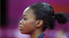 Americká gymnastka Gabrielle Douglasová (2. srpna 2012)