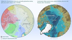 infografika - Boj o hranice na severním pólu