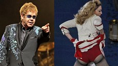 Elton John, Madonna