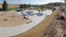 Nový skatepark se otevel pro vechny píznivce skateboardingu v Klatovech.