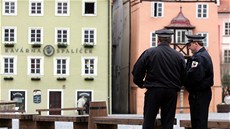 Strážníci chebské městské policie. Strážníci chebské městské policie.