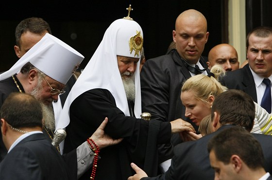 Patriarcha Kirill pri návtv Polska