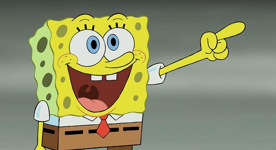 Moská houba ze seriálu Spongebob v kalhotách 