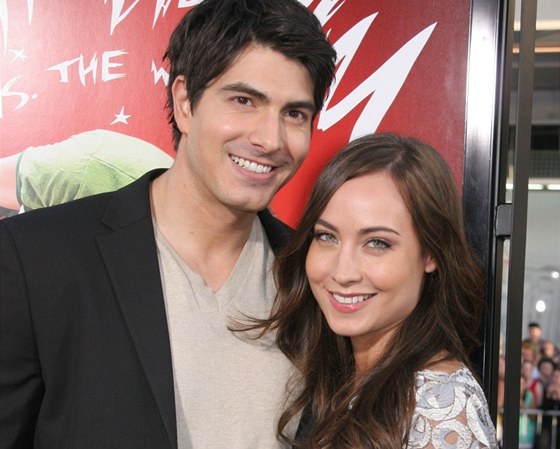 Brandon Routh a Courtney Fordová