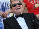 Hazardn magnt Sheldon Adelson bhem slavnostnho oteven svho kasina v