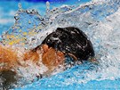 Modern ptiboja David Svoboda pi plaveck discipln na 200 metr (11. srpna...