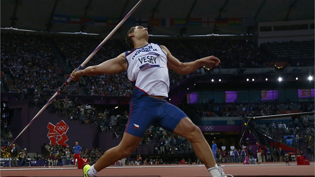 Vtzslav Vesel na olympid v Londn medaili nezskal a skonil a na tvrtm mst