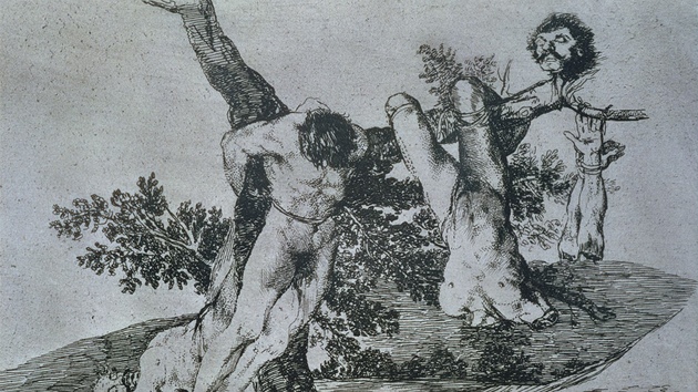 Francisco Goya: z cyklu Hrzy vlky