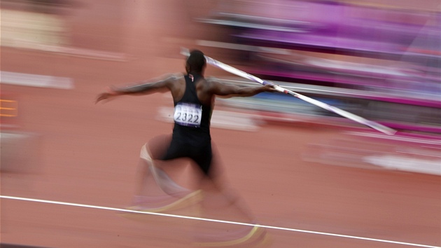 RYCHLOST. Kesk otpa Julius Yego na olympijskch hrch v Londn. 