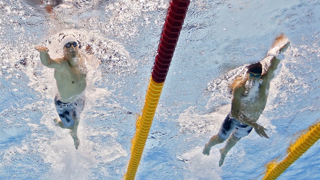 David Svoboda po svém olympijském triumfu v Londýn. 