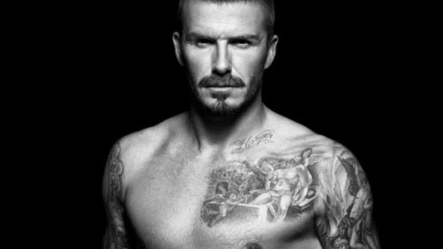 David Beckham opt ukzal tlo v nov reklam pro H&M (srpen 2012).