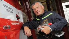 Šéf lezecké skupiny hasičů v Plzeňském kraji Karel Hůla. Šéf lezecké skupiny hasičů v Plzeňském kraji Karel Hůla.