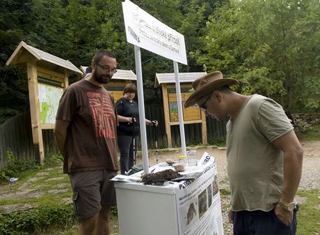 Správa umavského parku a ekologití aktivisté nyní svádjí spor o stánek Hnutí