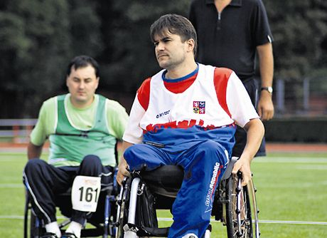 Atlet Radim Ble bude bojovat na paralympiád v Londýn. | foto: SK Nové Msto nad Metují
