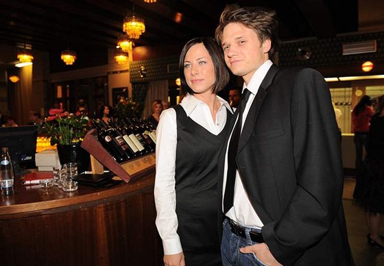 Ondej Brzobohatý s manelkou Johanou (2009)