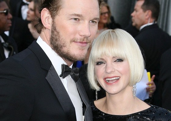 Manelé Anna Farisová a Chris Pratt 