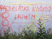 Vandal pomral dm starosty Tebechovic pod Orebem Jiho Nmce.