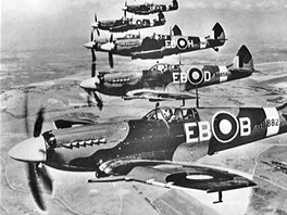 Zbra, kter se piloti luftwaffe nauili bt, dostali letci RAF v podob