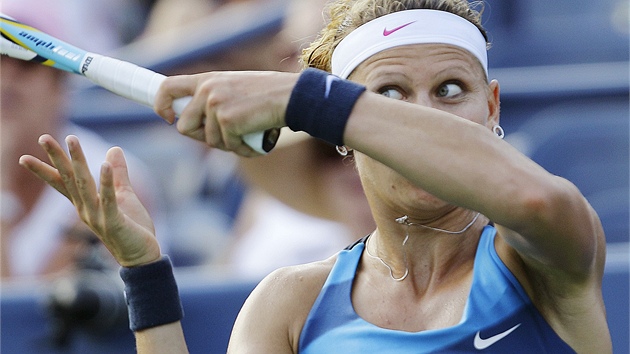 KDO JE TO? spn esk tenistka Lucie afov, na US Open si zahraje ve druhm kole.
